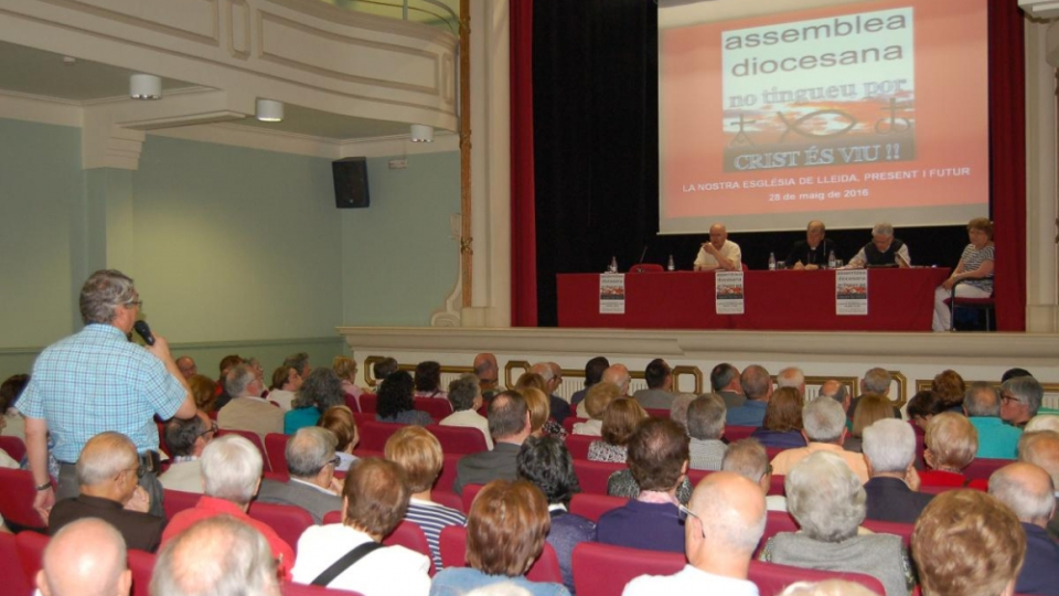 Fotografia: Assemblea Diocesana. Bisbat de Lleida.