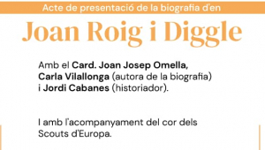 Presentació de la biografia de Joan Roig i Diggle