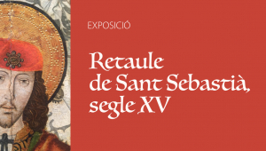 El retaule de Sant Sebastià de Sant Jeroni de la Murtra, per Albert Velasco, a Badalona