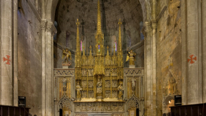 Vsita al presbiteri i capelles del transsepte de la Catedral de Tarragona