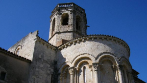Visita a l’església romànica de Sant Martí Sarroca i al catell gòtic, contigu