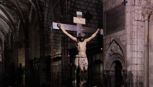 Via Crucis des de la catedral de Barcelona #Preguemacasa