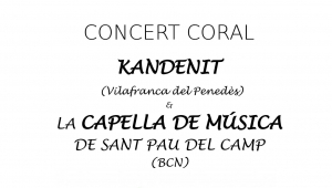 Concert benèfic a Sant Pau del Camp.