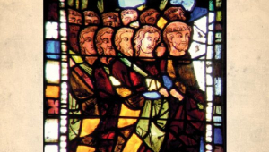 Semblança entre els vitralls de Santes Creus i de Castelló d’Empúries, amb Maria Joana Virgili