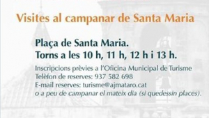 Visites al campanar de Santa Maria de Mataró