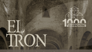 "El Tron" a la Col·legiata de Sant Vicenç del Castell de Cardona