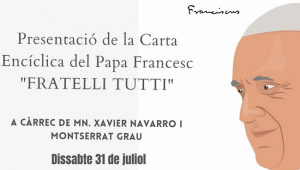 Presentació de l'encíclica 'Fratelli Tutti' a la Vall d'Àger