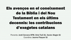 Catalans en els últims avenços dels coneixements de la Bíblia