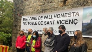 Sant Vicenç recull 671 firmes perquè el Bisbat li cedeixi Vallhonesta
