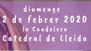 Festa de la Mare de Déu del Blau a la Catedral de Lleida
