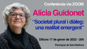 Societat plural i diàleg: una realitat emergent, amb Alícia Guidonet