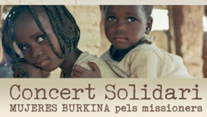 Concert solidari “Mujeres Burkina” pels missioners