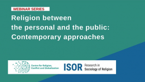 Religion between the personal and the public (2), amb Sarah-Jane Page