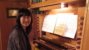 Concert d'orgue amb Izumi Kando, a Girona