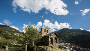 Visita a Sant Romà de Les Bons, a Andorra