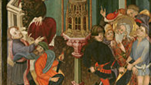 Una pintura inèdita de Lluís Borrassà d'un retaule de la Catedral de Barcelona, a la venta