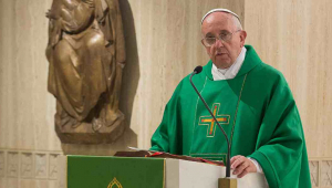 Missa presidida pel papa Francesc des de Roma #Preguemacasa