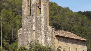 Alabanya i Sant Llorenç de la Muga pelegrinen a Santa Maria de Palau