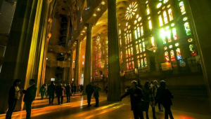 Missa de nou a la Sagrada Família, per Antonio Baños