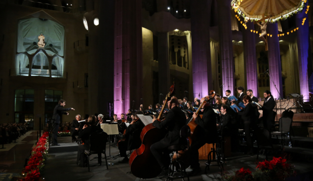 Càritas Diocesana de Barcelona clou el seu 75è aniversari amb un concert a la Sagrada Família