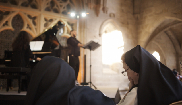 El cicle musical ‘La Pedra Parla’ reuneix 400 persones al Monestir de Vallbona de les Monges