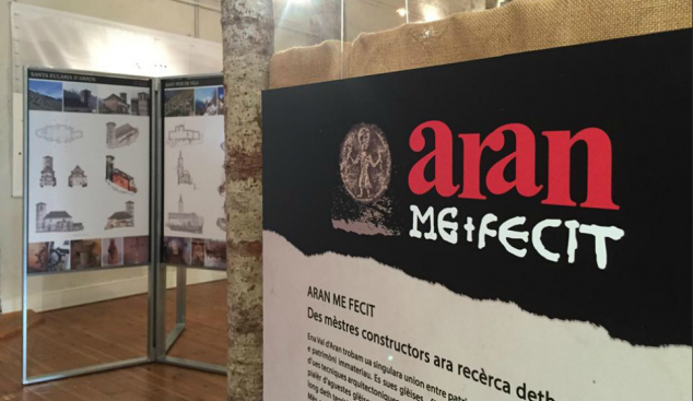 Catalonia Sacra s'apropa al patrimoni aranès amb una visita guiada a l'exposició 'Aran Me Fecit'