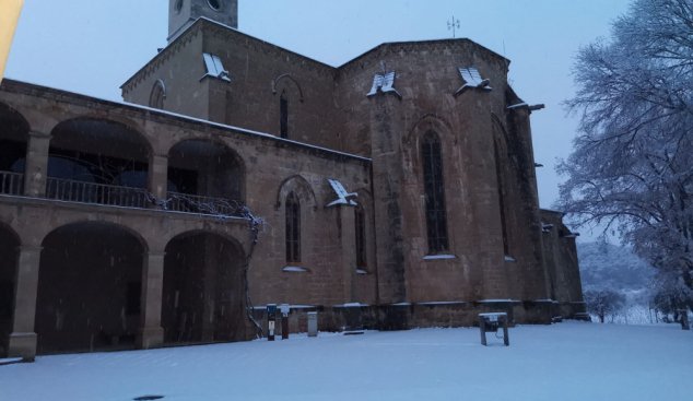 Els monestirs catalans, nevats