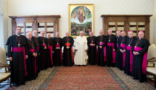 El papa Francesc rebrà divendres els bisbes catalans