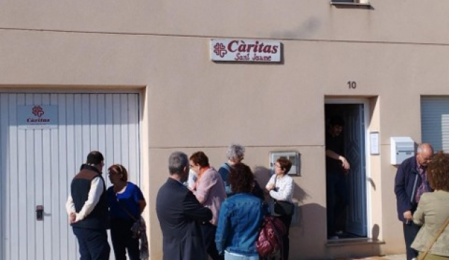 Càritas Tortosa inaugura els nous locals parroquials de Sant Jaume d'Enveja