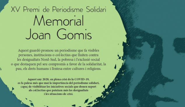 XV Premi de Periodisme Solidari Memorial Joan Gomis