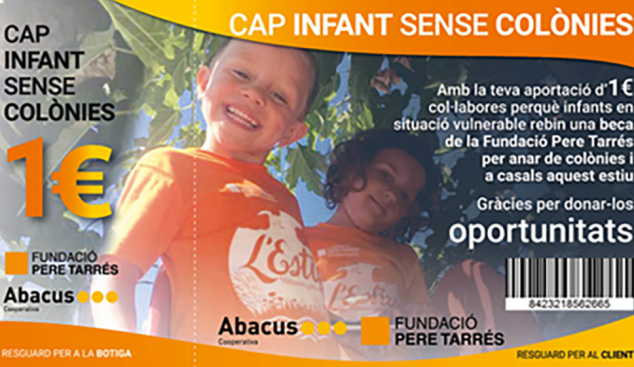 Infants en risc d’exclusió participen en activitats d’estiu gràcies a la Fundació Pere Tarrés i Abacus