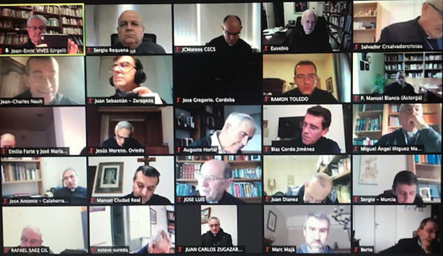 Encontre telemàtic de directors dels seminaris i delegats de clergat