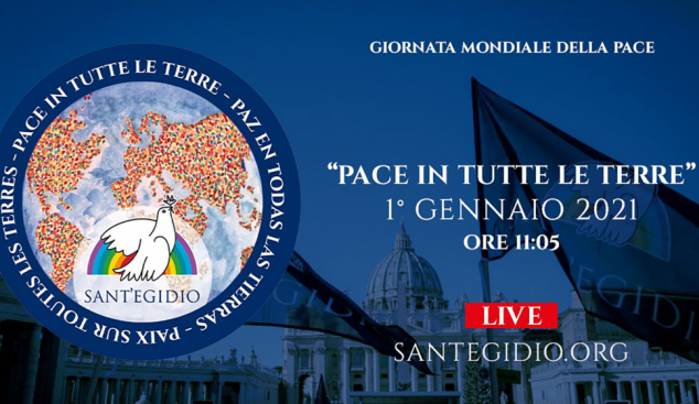 La tradicional manifestació de Sant’Egidio per la pau serà virtual