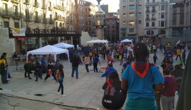Els esplais cristians de Lleida surten al carrer per donar a conèixer la seva tasca