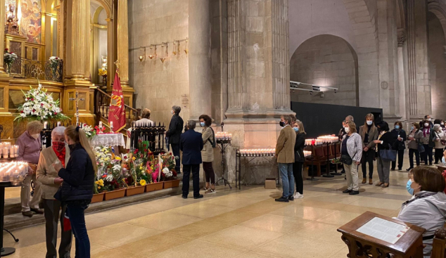 La Catedral de Lleida recupera la festa de la Mare de Déu de Montserrat