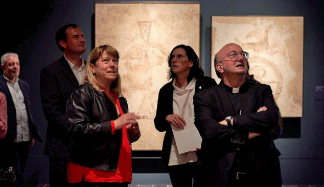 El Museu de Solsona inaugura la restauració de les pintures de Sant Quirze de Pedret