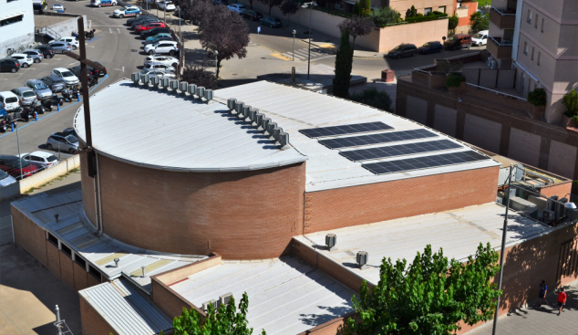 L’església del Pilar de Lleida aposta per les “comunitats energètiques” amb 34 panells solars