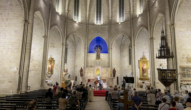 Montblanc inicia la celebració de tot un any dedicat a la Mare de Déu de la Serra