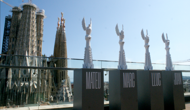Els quatre Evangelistes vetllaran Barcelona des de la Sagrada Família