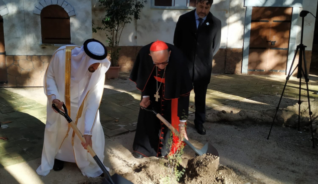 El cardenal Omella i el cònsol dels Emirats Àrabs, per la tolerància