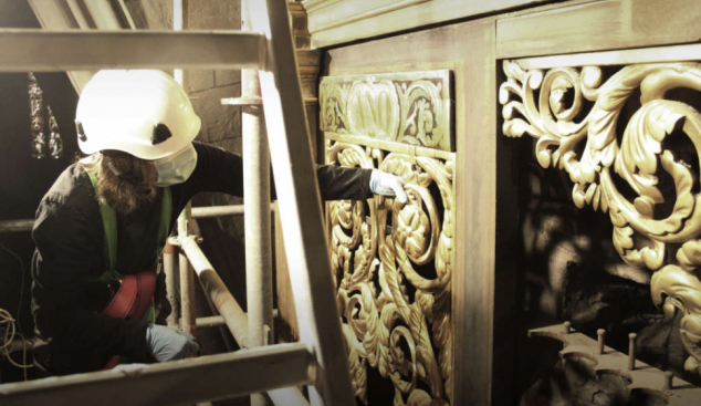 Solsona ven relíquies de l'orgue per acabar la seva restauració