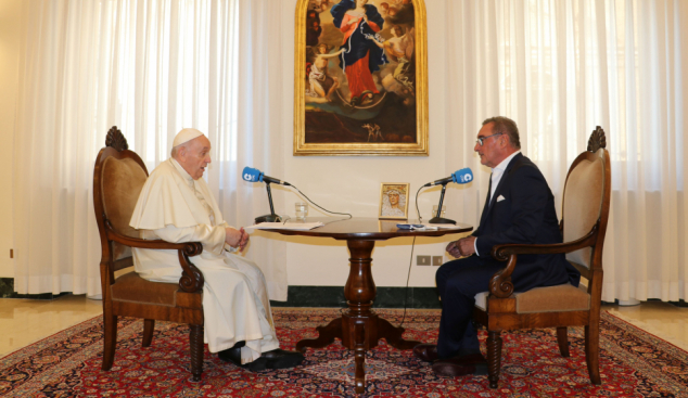 Papa Francesc: “La unitat nacional mai es valorarà sense la reconciliació bàsica dels pobles”