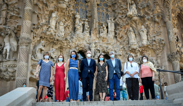 Homenatge de la Sagrada Família a les entitats socials