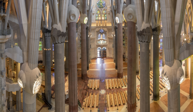L’interior de la Sagrada Família, protagonista de l’acte central de la Setmana de la Bíblia