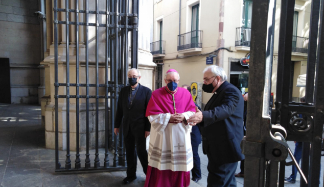 Terrassa agraeix el ministeri del bisbe Saiz Meneses
