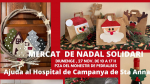 Mercat de Nadal solidari a la Plaça del Monestir de Pedralbes