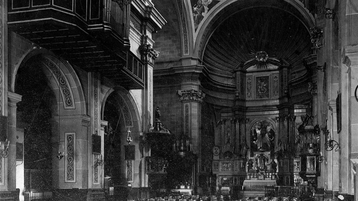 Pau Casals va traslladar l'orgue al Cor després de la seva restauració