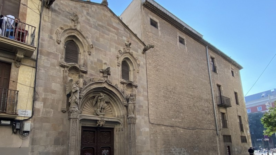 Porta de Sant Miquel - basílica de la Mercè