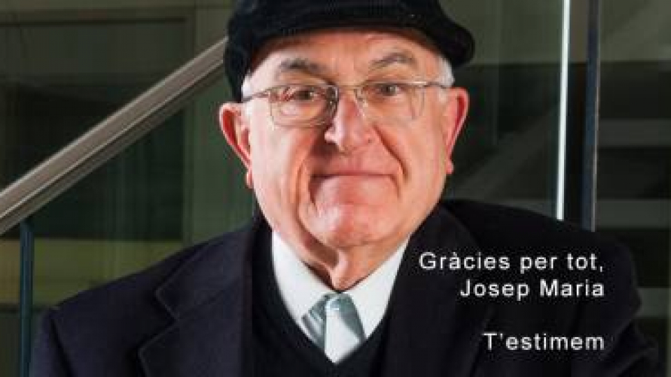 Acte de reconeixement a Josep Maria Gasch