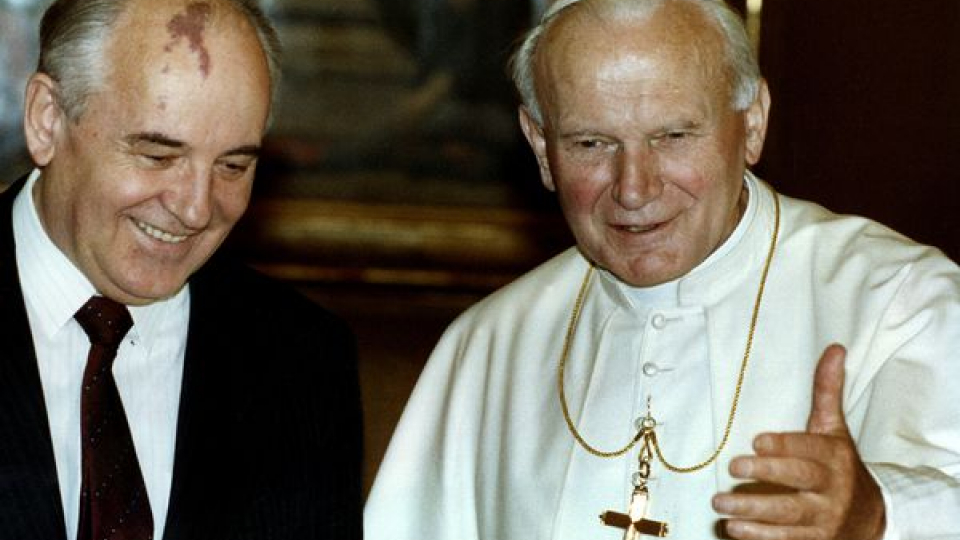 Gorbachov i Joan Pau II